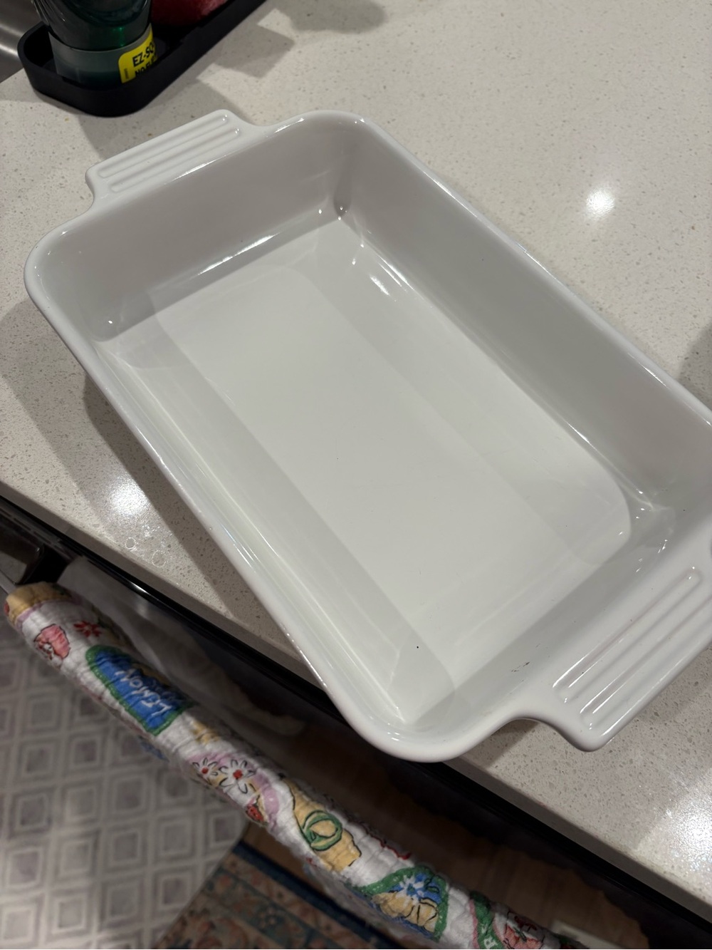 Le Creuset White Rectangular Stoneware Baking Dish